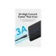 Дата кабель USB 2.0 AM to USB-C 1.5m 3.0A 18W PVC black VENTION (CTHBG)