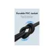 Дата кабель USB 2.0 AM to USB-C 1.5m 3.0A 18W PVC black VENTION (CTHBG)