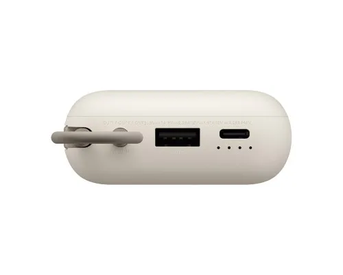 Батарея універсальна Xiaomi 10000mAh 22.5W, Integrated Cable, beige (BHR9072GL)