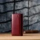 Гаманець ST Leather З натуральної шкіри Бордовий (23113)