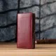 Гаманець ST Leather З натуральної шкіри Бордовий (23113)
