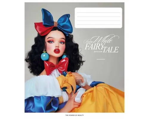 Зошит Школярик Fairytale 36 аркушів клітинка (036-3542K)
