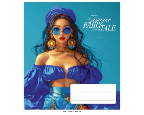 Зошит Школярик Fairytale 36 аркушів клітинка (036-3542K)