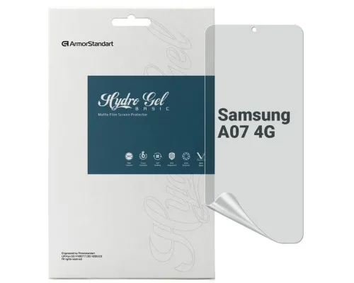 Плівка захисна Armorstandart hydrogel Matte Samsung A07 4G (ARM86497)