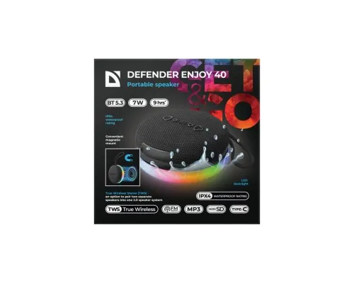 Акустична система Defender Enjoy 40 Black (65141)
