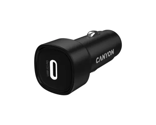 Зарядний пристрій Canyon USB-C PD30W black (CNE-CCABR2C)