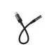 Перехідник USB-C to 3.5mm F 0.15m DAC audio black Acefast (6974316285281)