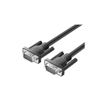 Кабель мультимедійний VGA M to VGA M 3.0m black VENTION (A15BI)