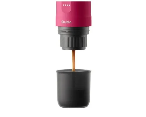 Портативна кавоварка Outin Nano Espresso Machine OTEM-01 Crimson Red (OTEM-01-CR)