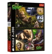 Пазл Trefl Marvel Heroes Я є Грут 2х 200 елементів (5900511133158)