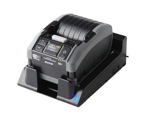 Принтер етикеток Sato PW208NX портативний, USB, Bluetooth, WLAN, Dispenser (WWPW2308G)