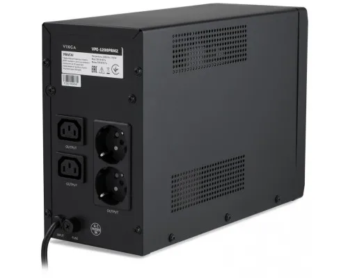 Пристрій безперебійного живлення Vinga LED 1200VA ( VPE-1200PRM2 ) (VPE-1200PRM2)