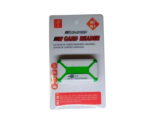 Зчитувач флеш-карт Atcom TD2070 USB 2.0 ALL IN 1 - (Memory Stick (MS) , Secure Digit (10770)
