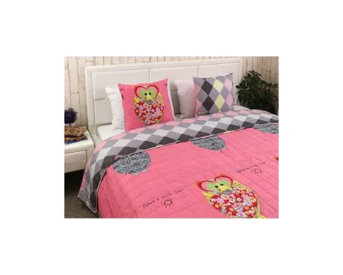 Подушка Руно декоративна "Owl Red" 50х50 см (306_Owl Red)