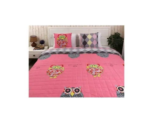 Подушка Руно декоративна "Owl Red" 50х50 см (306_Owl Red)