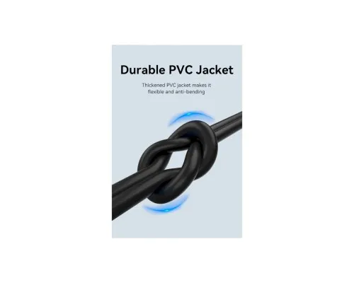 Дата кабель USB 2.0 AM to USB-C 3.0m 3.0A (18W) PVC black VENTION (CTHBI)