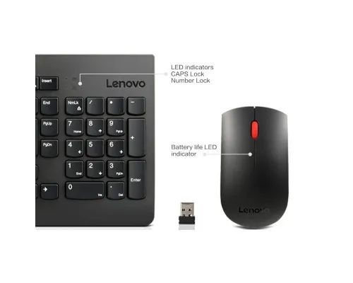 Комплект Lenovo Essential Wireless Combo Gen2 Black (4X31N50709)