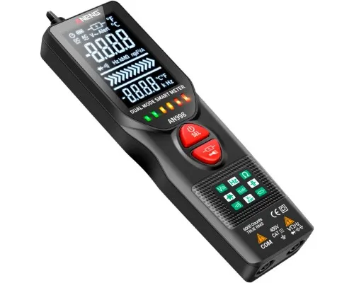 Цифровий мультиметр ANENG AN998, V, A, R, C, T, F (AN998)