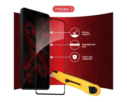 Скло захисне Intaleo Full Glue Xiaomi Poco X5 Pro Black (1283126567438)