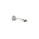 Дата кабель USB 2.0 to Lightning 2.0m 2A magnetic nylon silver PiPo (18169)