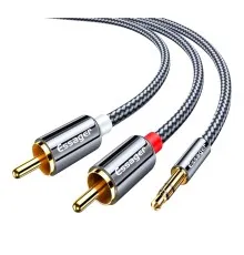 Кабель мультимедійний 3.5mm M to 2xRCA M 5.0m Essager (EYPZJ-MYD0H)