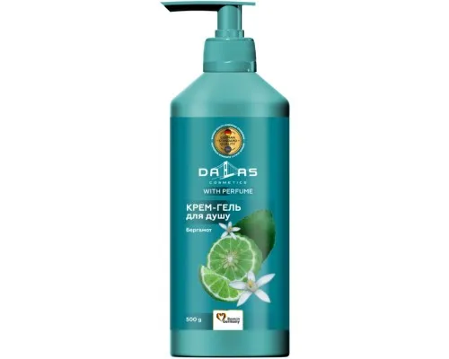 Гель для душу Dalas Cosmetics Бергамот 500 г (4823128004783)