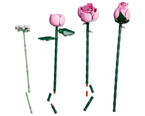 Конструктор LEGO Botanicals Букет рожевих троянд (10374)