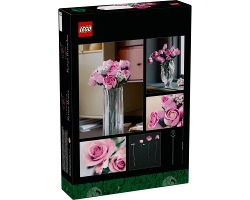 Конструктор LEGO Botanicals Букет рожевих троянд (10374)