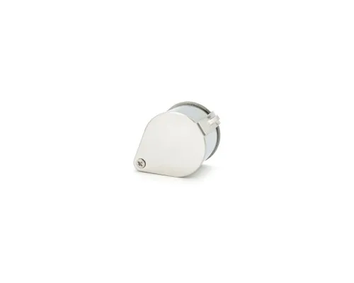 Лупа Voltronic ручна TRIPLET 20X-21mm, складана (брелок), метал-скло, пластикова коробка. 60 * 24 * 18mm. (1152/TR20X-21)