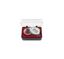 Лупа Voltronic ручна TRIPLET 20X-21mm, складана (брелок), метал-скло, пластикова коробка. 60 * 24 * 18mm. (1152/TR20X-21)