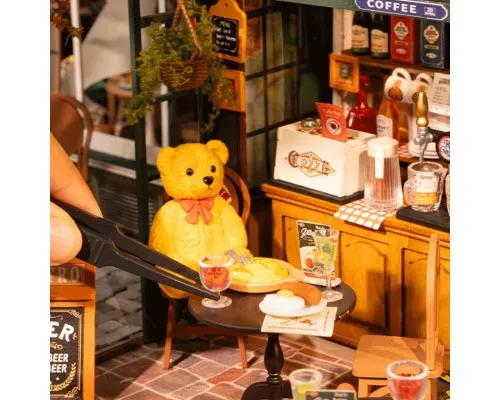 Конструктор Robotime Rolife дерев'яний 3D Ресторан Tipsy (DG167)