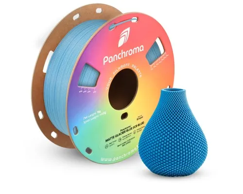 Пластик для 3D-принтера Polymaker PLA PANCHROMA DUAL MATTE 1,75mm 1kg GLACIER BLUE (CA04047)
