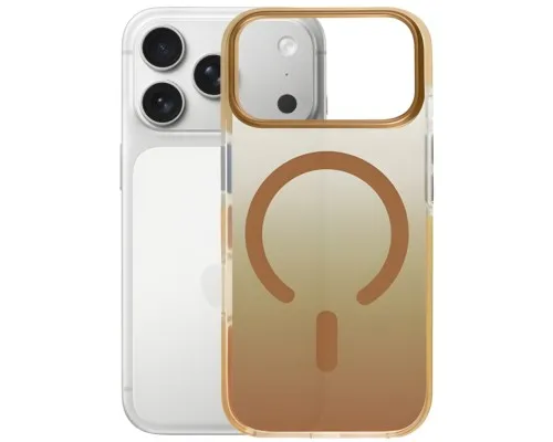 Чохол до мобільного телефона BeCover FIBRA Shock-Proof MagSafe Apple iPhone 17 Pro Max Gold (715471)