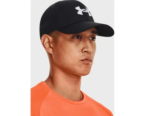 Кепка Under Armour UA Men's UA Blitzing Adj чорний/білий 1376701-001 (196040298825)