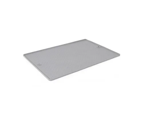 Килимок під миски Dexas Pet Bowl Grippmat SM антиковзкий 33х48 см світло-сірий (0084297308827)