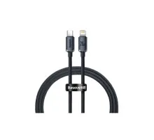 Дата кабель USB-C to Lightning 1.2m 20W black Baseus (CAJY000201)