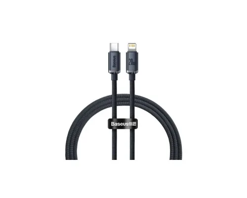 Дата кабель USB-C to Lightning 1.2m 20W black Baseus (CAJY000201)