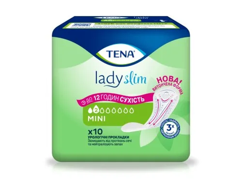 Урологічні прокладки Tena Lady Slim Mini 10 шт. (7322540984705/7322540853254)