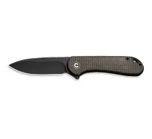 Ніж Civivi Elementum Dark Micarta Black Blade (C907Z)