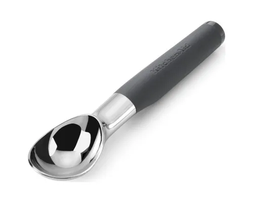 Ложка для морозива KitchenAid Coreline, 21,6 см, сіра (KAS117OHCGG)