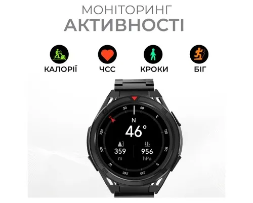 Смарт-годинник HiFuture active black-red (active.black-red)