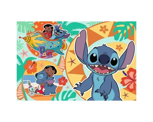 Пазл Trefl Maxi Lilo&Stitch Щасливий день 24 елемента (5900511143652)
