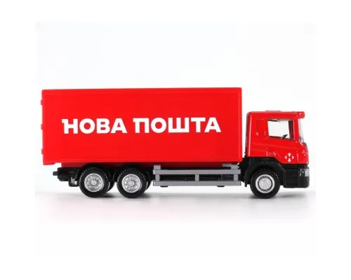 Машина TechnoDrive Scania Нова пошта (250414U)