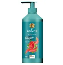 Гель для душу Dalas Cosmetics Кавун та м'ята 500 г (4823128004820)
