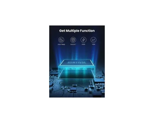 Кишеня зовнішня Ugreen USB 3.0 to 2.5" HDD/SSD CM237 black (60353)