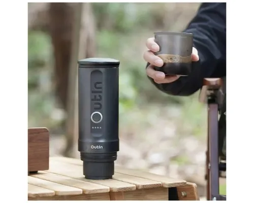 Портативна кавоварка Outin Nano Espresso Machine OTEM-01 Space Grey (OTEM-01-SG)