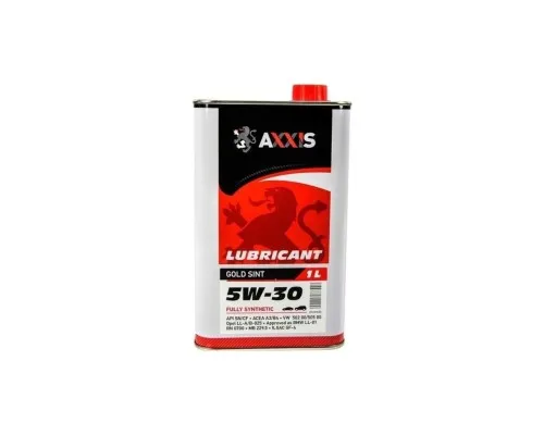 Моторна олива AXXIS 5W-30 Gold Sint 1л (AX-2022)