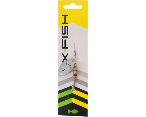 Блешня X-Fish Stark 6.5g 3 Silver (1917.05.71)