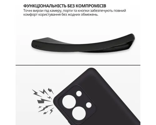 Чохол до мобільного телефона BeCover Silicone Xiaomi Redmi 15C 4G (171mm) Global Black (715792)
