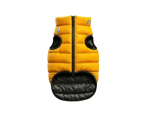 Курточка для тварин Airy Vest двостороння жовто-чорна M40 (1556)